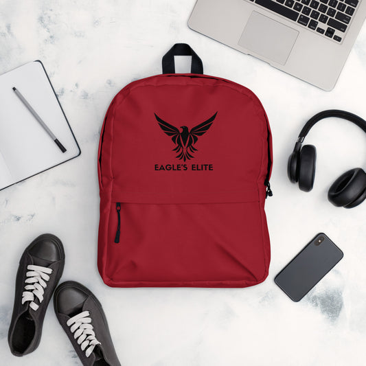 Classy Red Backpack - Eagle's Elite