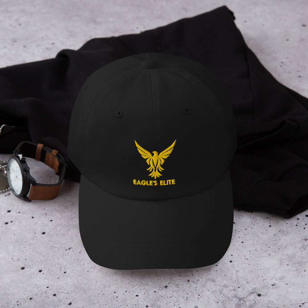 Baseball Hat - Gold Eagle's Elite