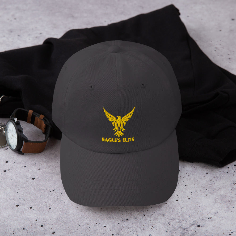 Baseball Hat - Gold Eagle's Elite