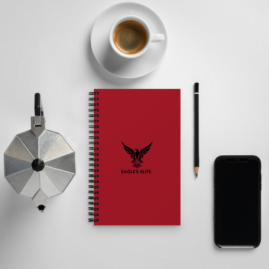 Classy Red Spiral notebook - Eagle's Elite