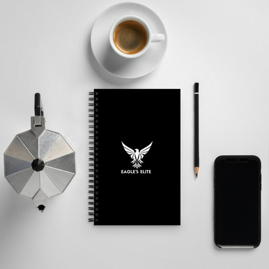 Black Spiral notebook - Eagle's Elite